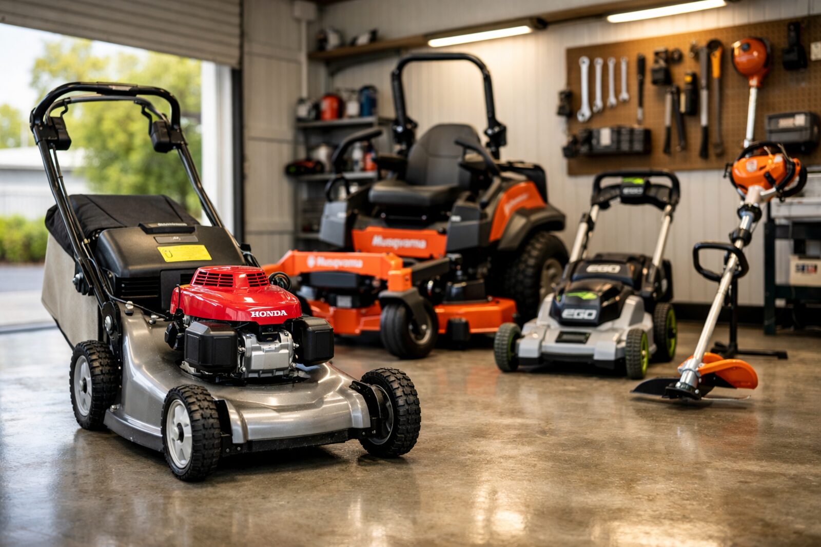 Used lawn mowers and outdoor power equipment available at Jerry's Mowers & Mechanical, Somerton Park
